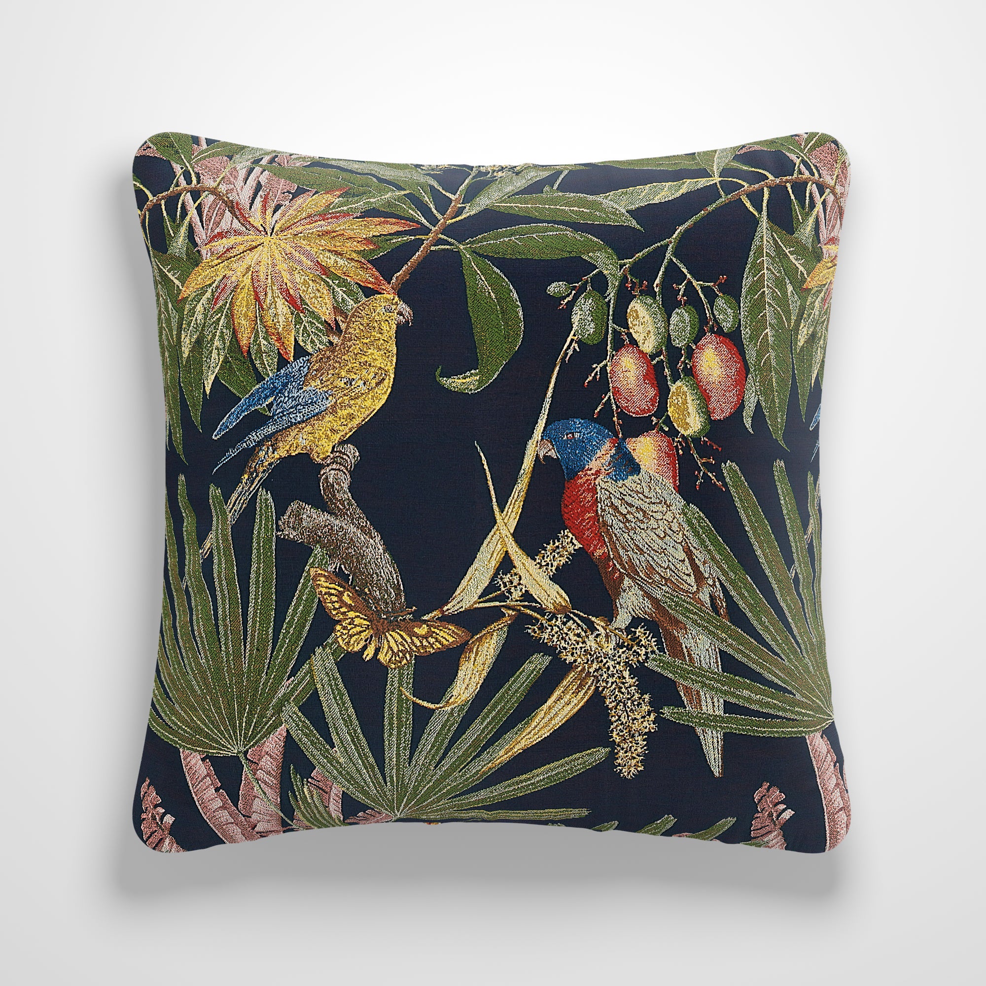 Tropical Treasures Made to Order Cushion Cover Tropical Treasures Navy