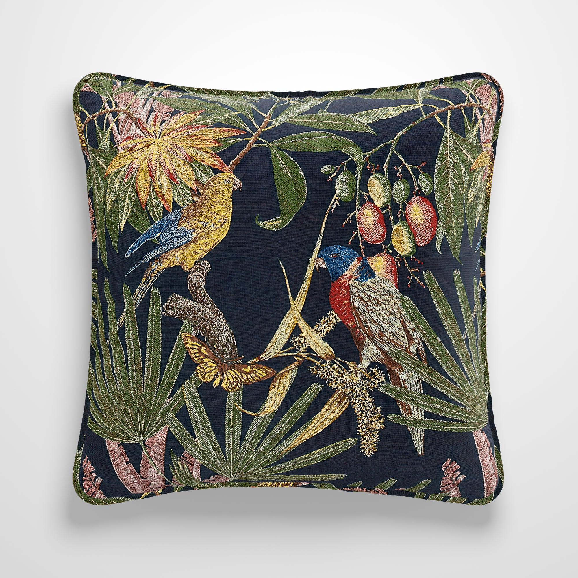 Tropical Treasures Made to Order Cushion Cover Tropical Treasures Navy