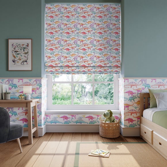 Dinosaur Gallery Made to Measure Roman Blind