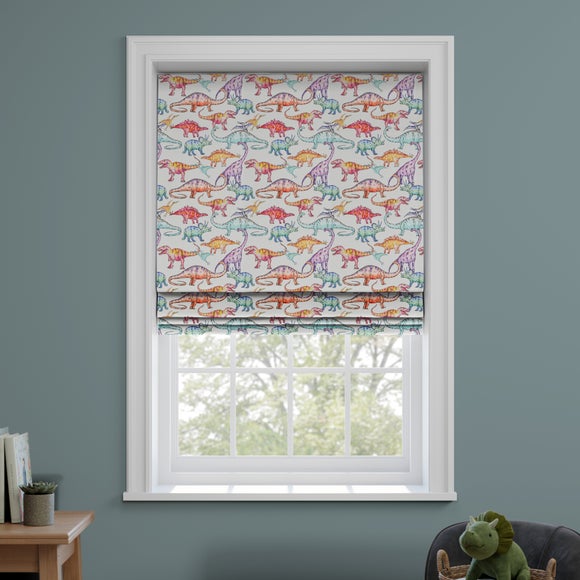 Dinosaur Gallery Made to Measure Roman Blind Dinosaur Gallery Multi