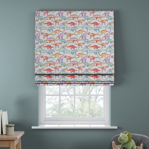 Dinosaur Gallery Made to Measure Roman Blind Dinosaur Gallery Multi