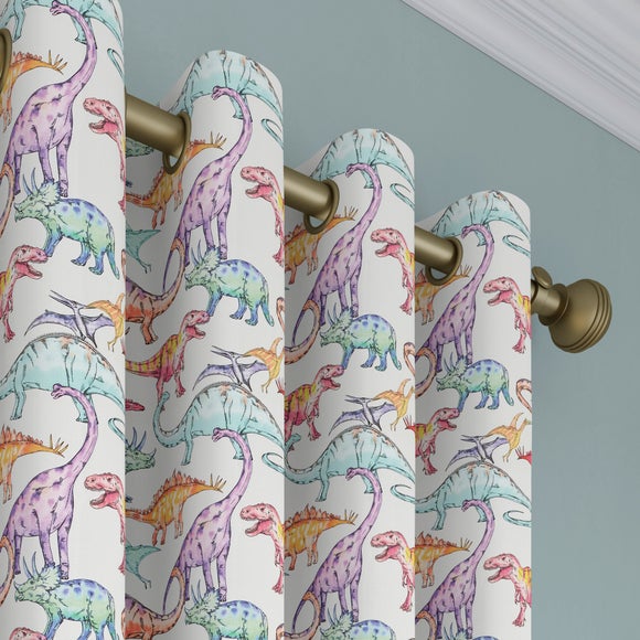 Dinosaur Gallery Made to Measure Curtains Dinosaur Gallery Multi