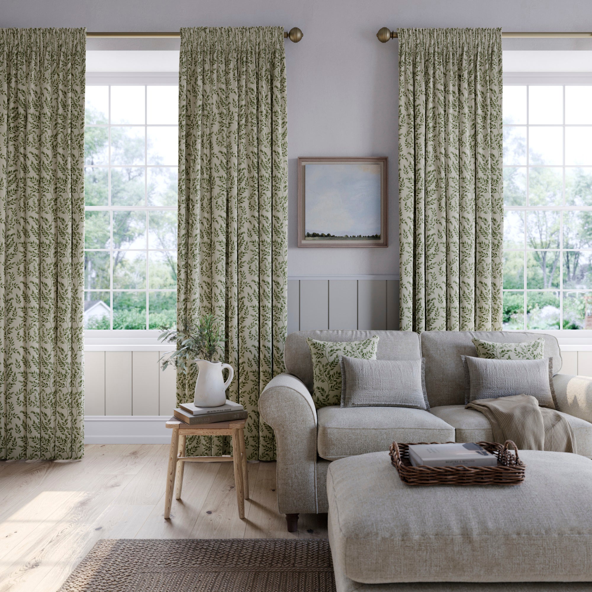 Emily Bond Delia Made to Measure Curtains Emily Bond Delia Sage