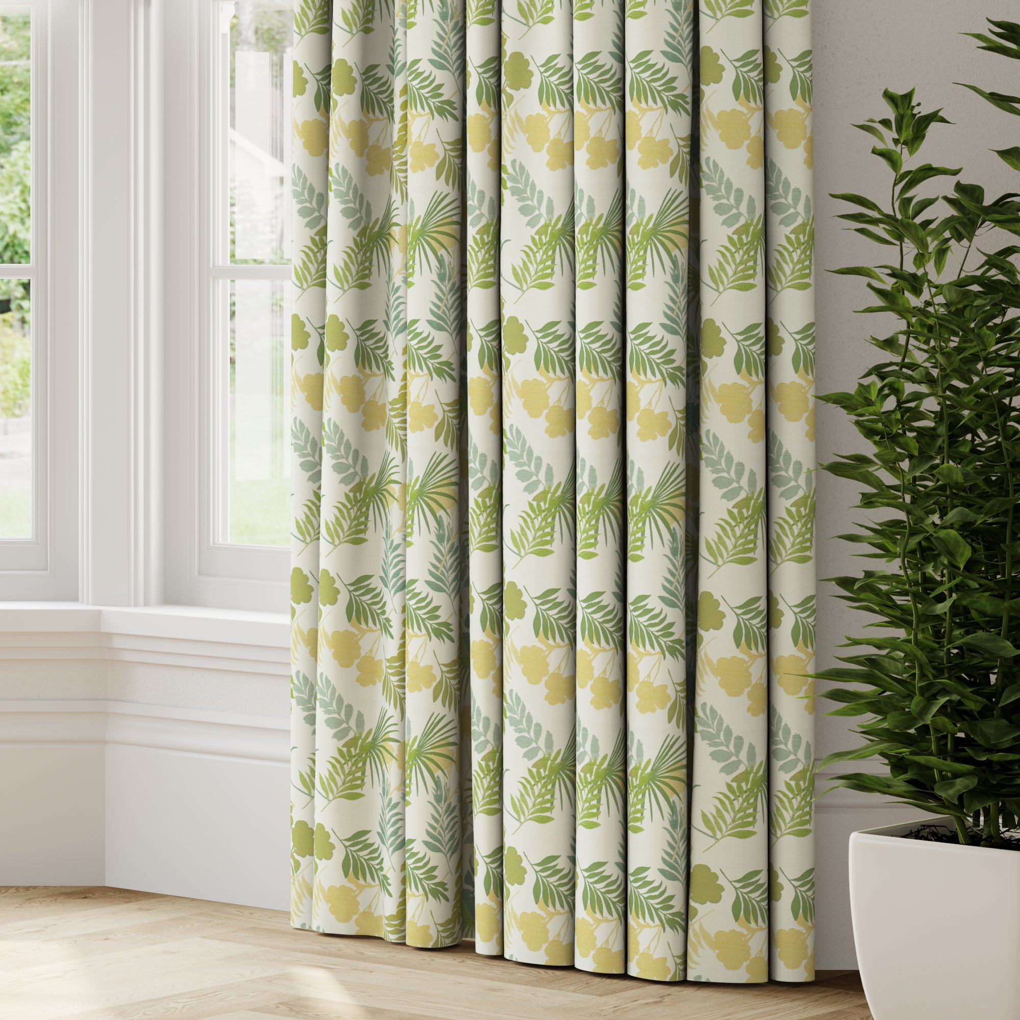 Tropical Made to Measure Curtains Tropical Pampas