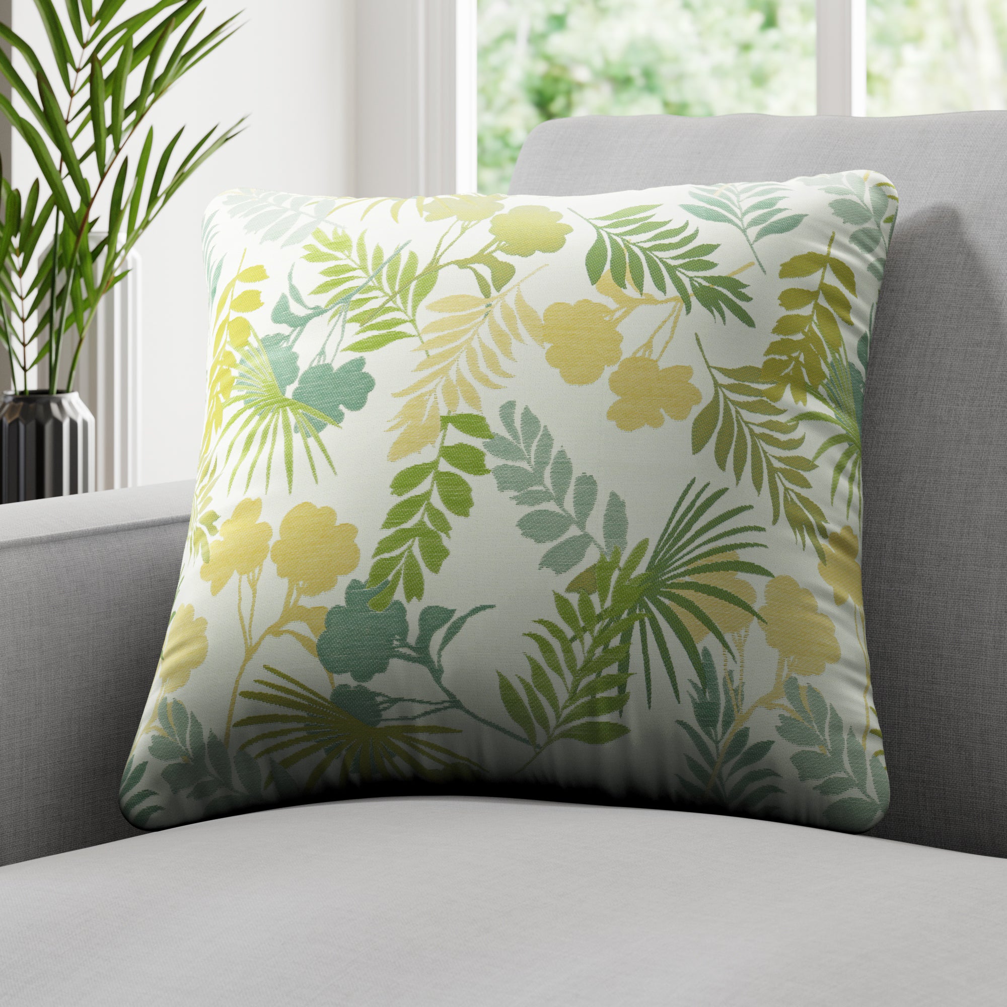 Tropical Made to Order Cushion Cover Tropical Pampas