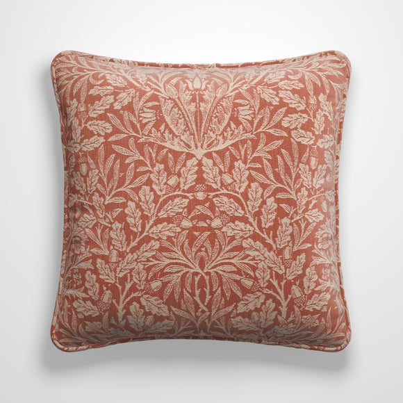 William Morris at Home Acorn Made to Order Cushion Cover William Morris Acorn Woven Terracotta
