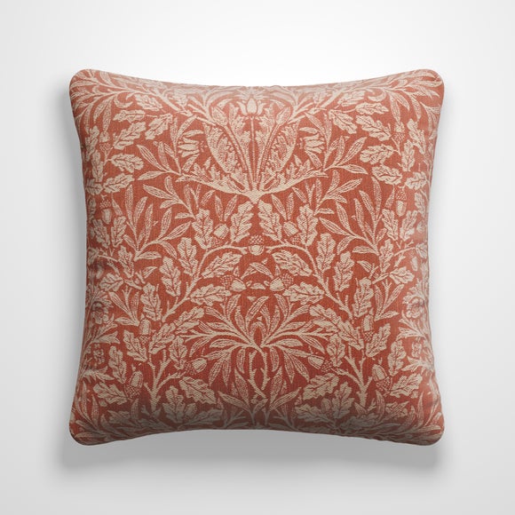 William Morris at Home Acorn Made to Order Cushion Cover William Morris Acorn Woven Terracotta