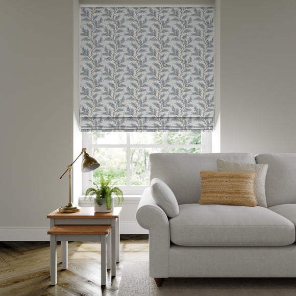 Farrier Made to Measure Roman Blind Farrier Stone Blue