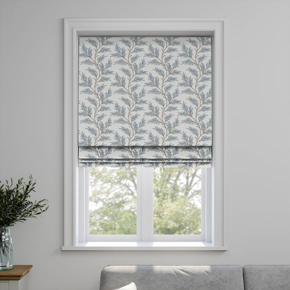 Farrier Made to Measure Roman Blind Farrier Stone Blue