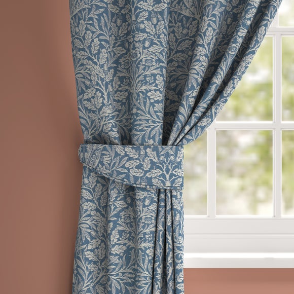 William Morris at Home Acorn Made to Order Tieback William Morris Acorn Woven Indigo
