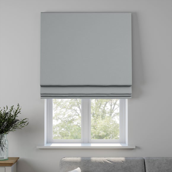Lienna Made to Measure Roman Blind Lienna Silver