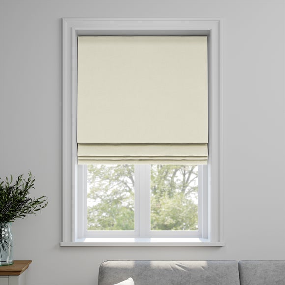 Lienna Made to Measure Roman Blind Lienna White