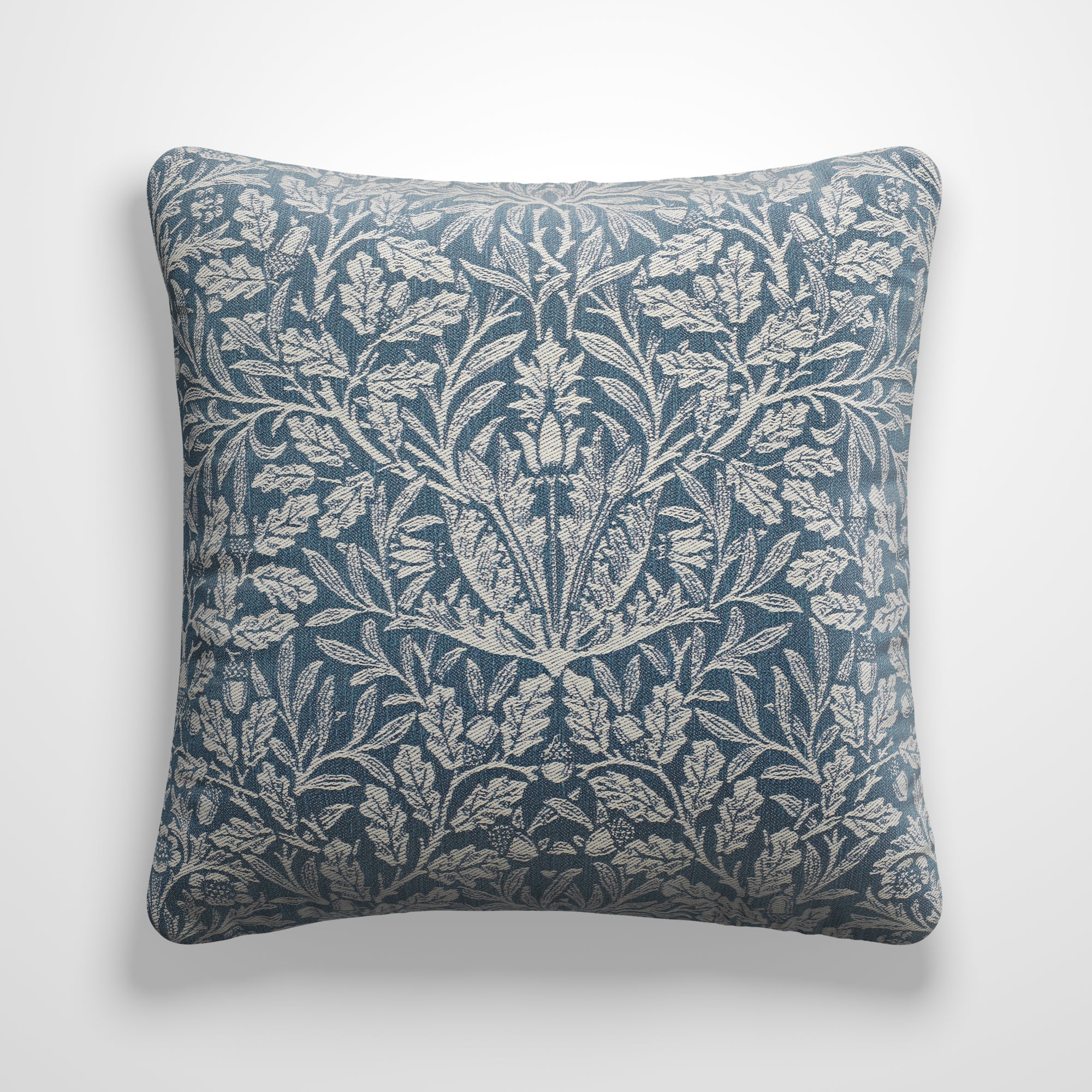 William Morris at Home Acorn Made to Order Cushion Cover William Morris Acorn Woven Indigo