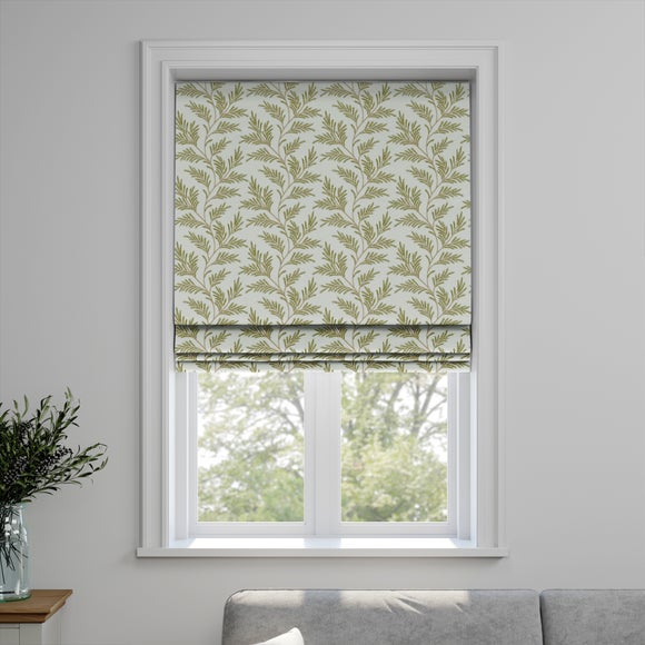 Farrier Made to Measure Roman Blind Farrier Olive