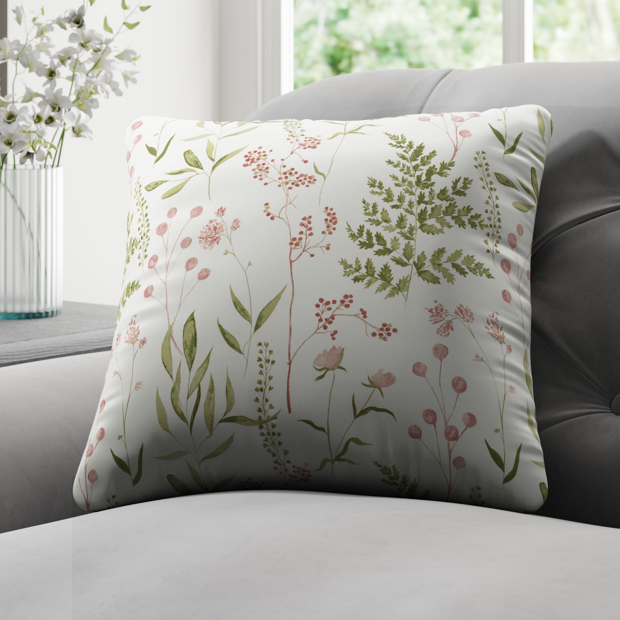 Hazel Made to Order Cushion Cover Hazel Peony