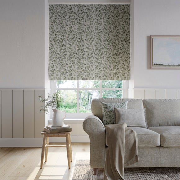 Emily Bond Delia Made to Measure Roman Blind Emily Bond Delia Sage