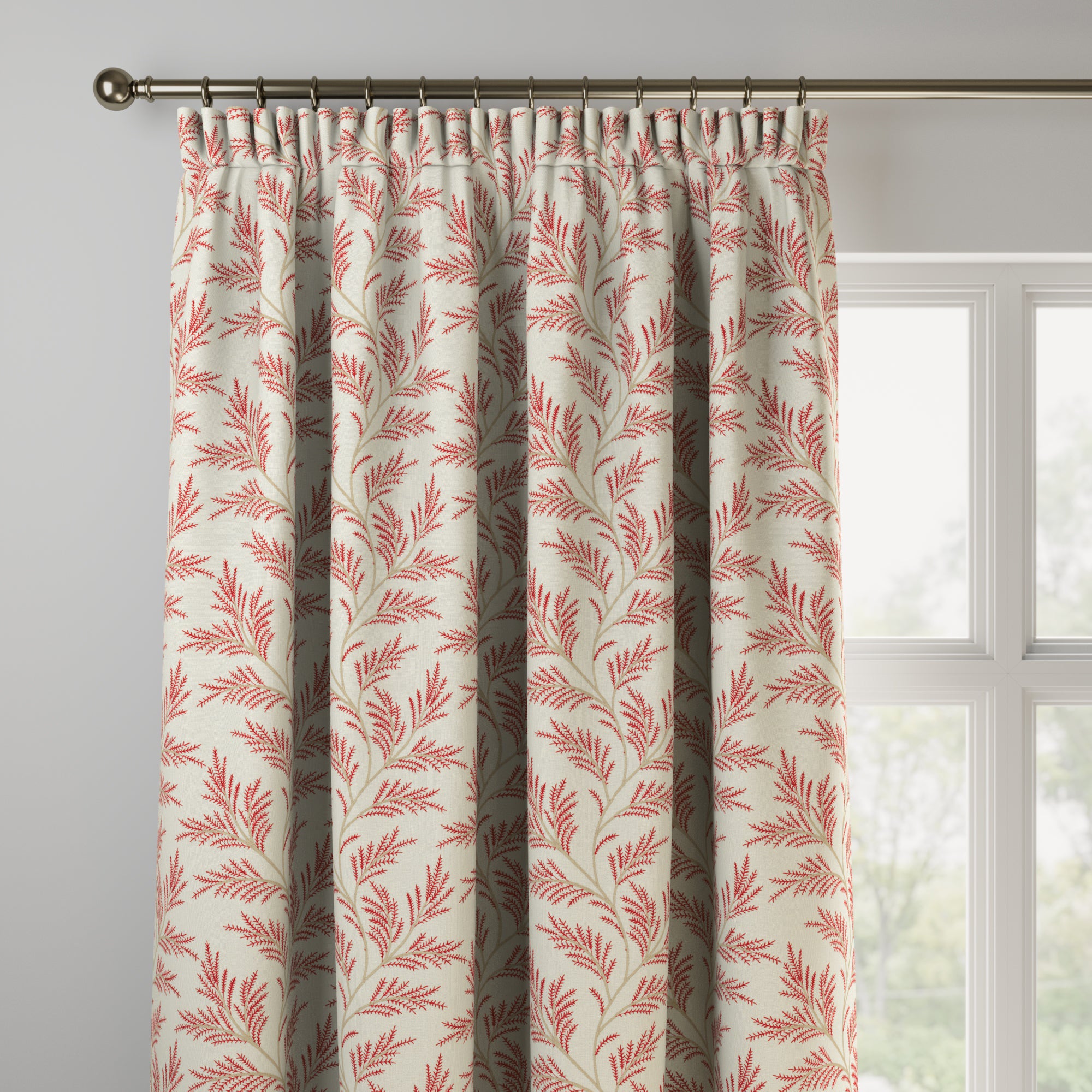 Farrier Made to Measure Curtains Farrier Raspberry