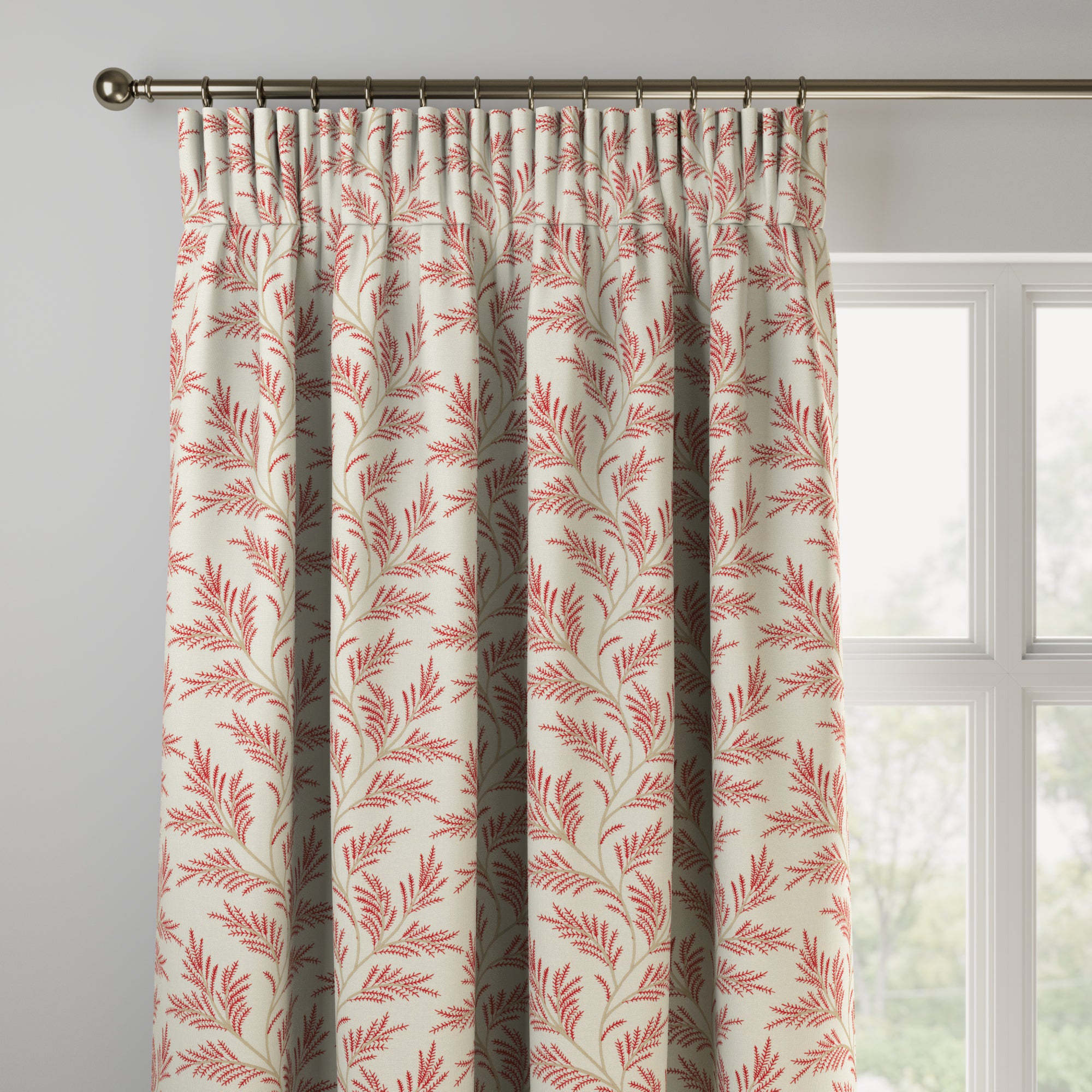 Farrier Made to Measure Curtains Farrier Raspberry