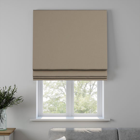 Lienna Made to Measure Roman Blind Lienna Mushroom