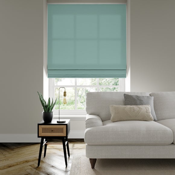 Lienna Made to Measure Roman Blind Lienna Seafoam