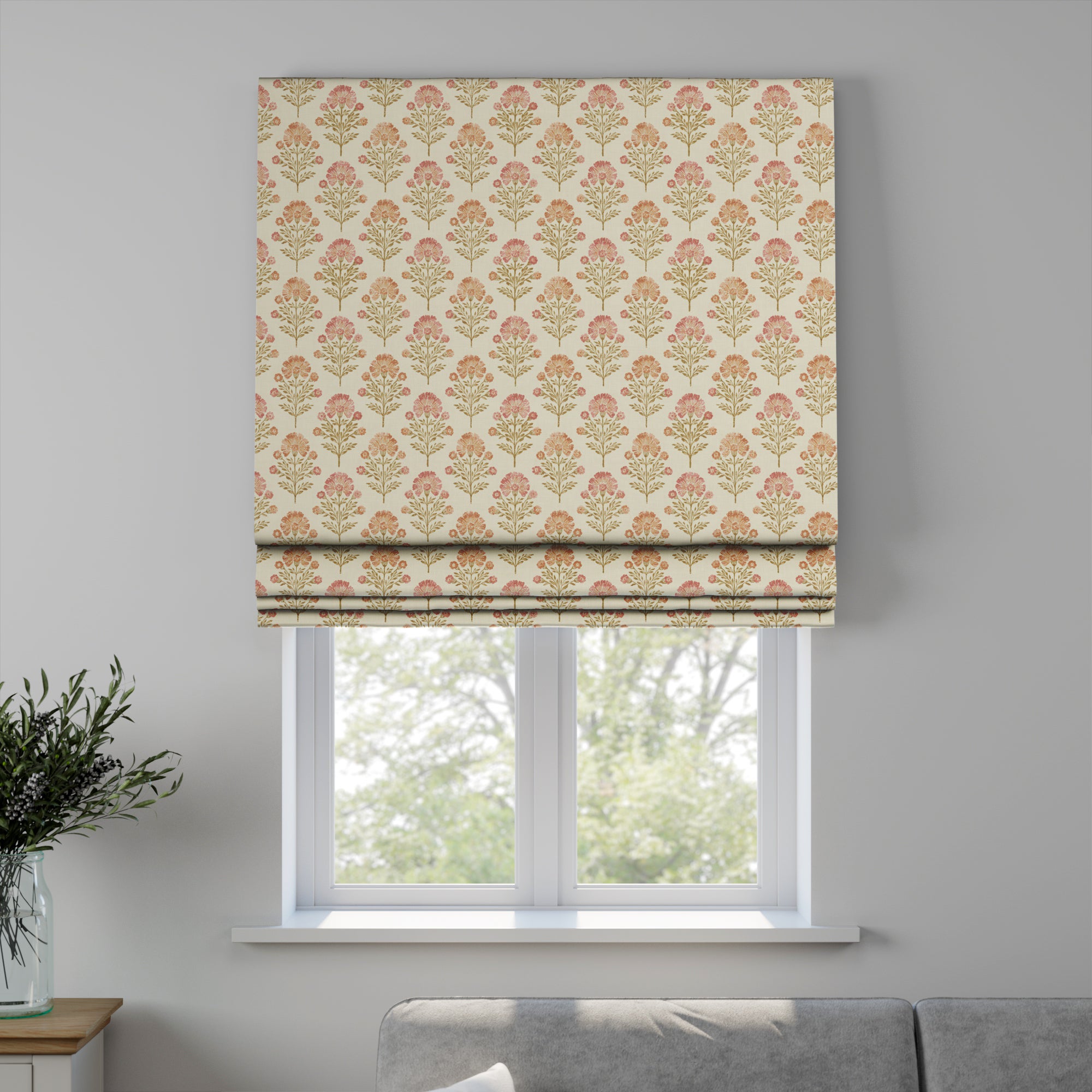 Turin Made to Measure Roman Blind Turin Chintz