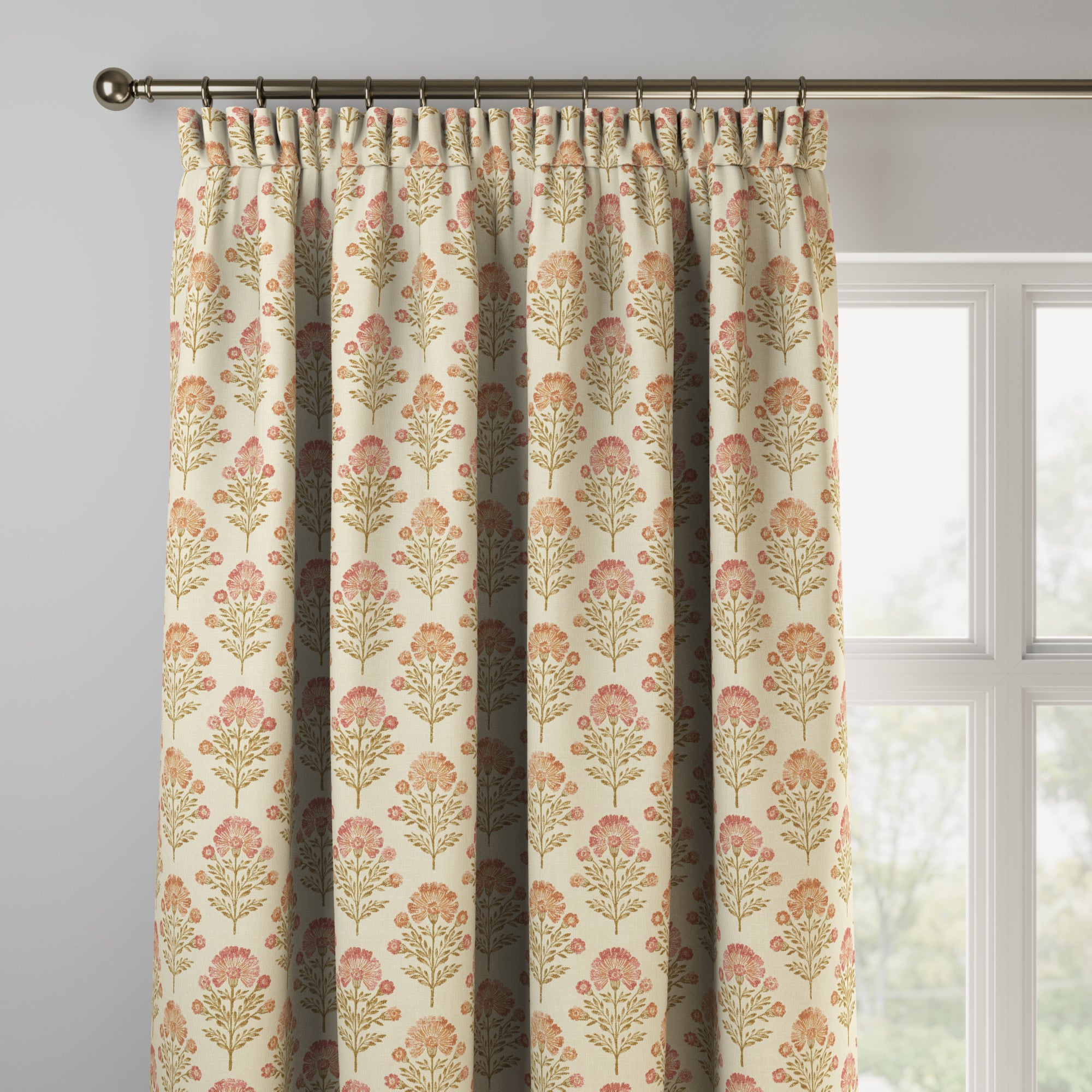 Turin Made to Measure Curtains Turin Chintz