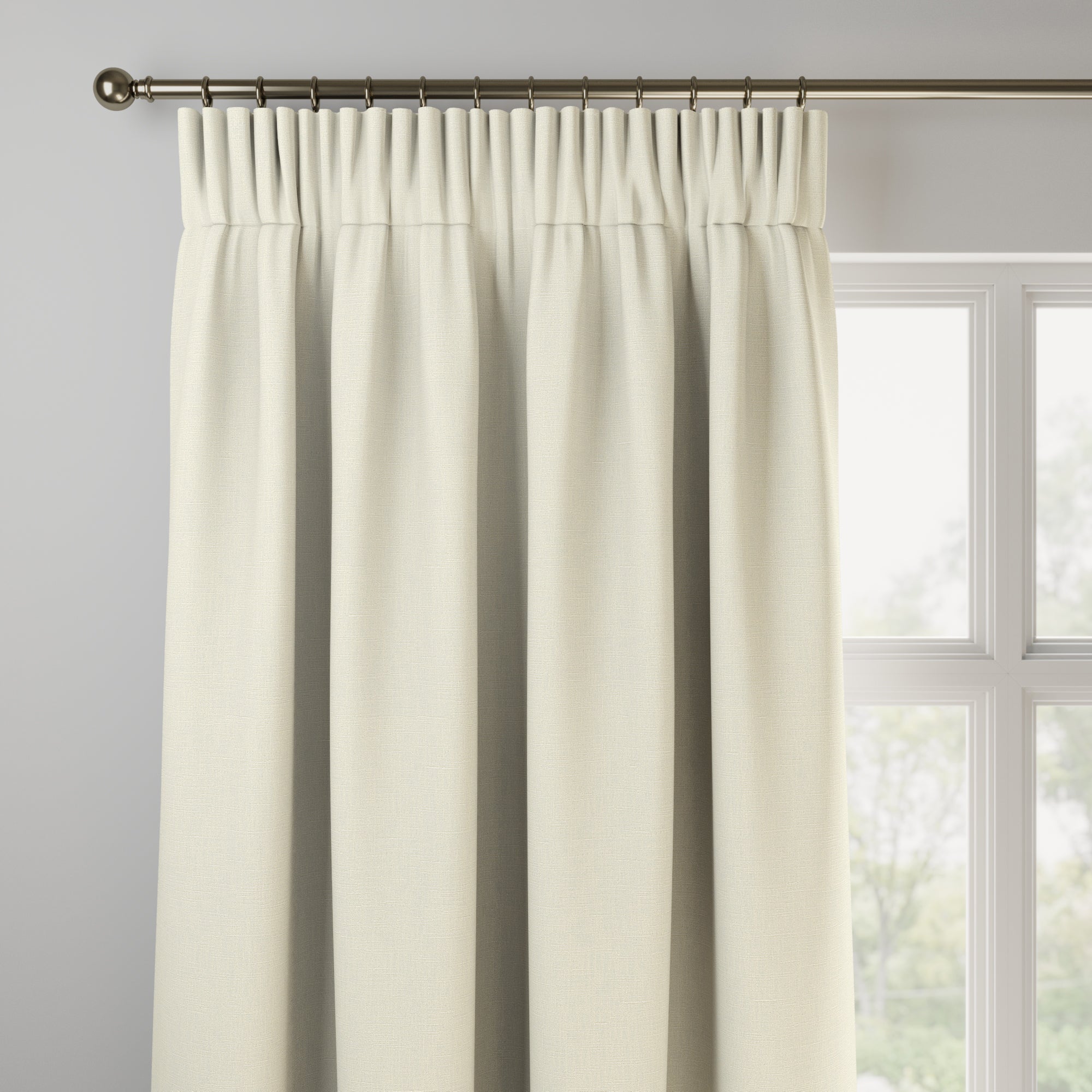 Lienna Made to Measure Curtains Lienna White