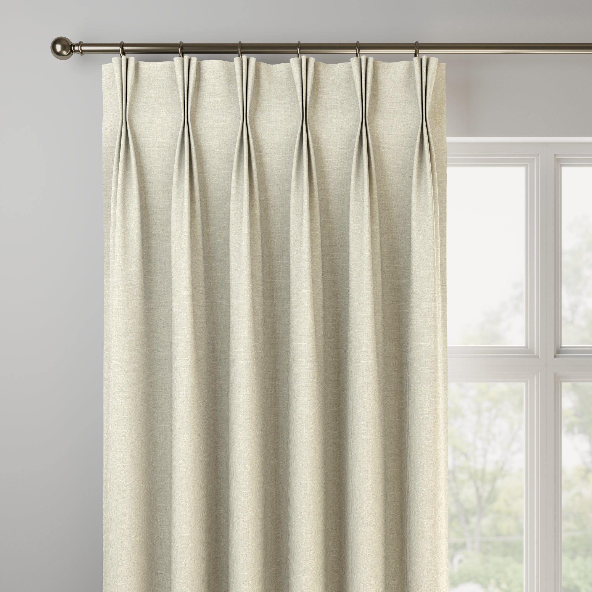 Lienna Made to Measure Curtains Lienna White