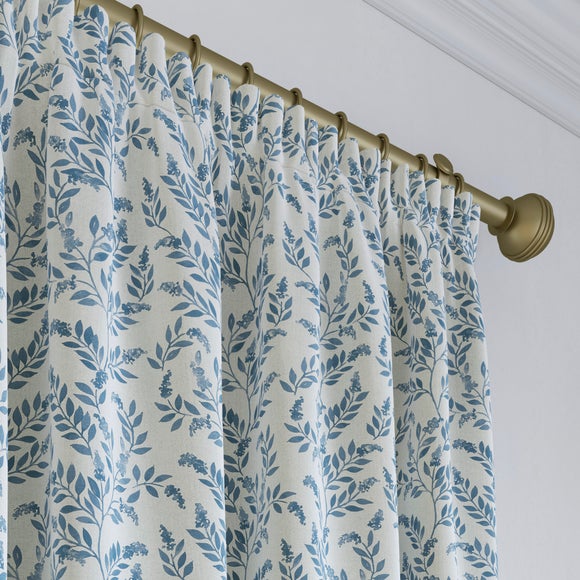 Emily Bond Delia Made to Measure Curtains Emily Bond Delia Indigo