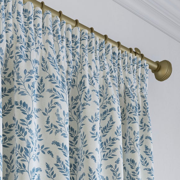 Emily Bond Delia Made to Measure Curtains Emily Bond Delia Indigo