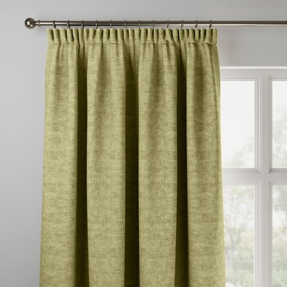 Luxury Velvet Made to Measure Curtains Lux Velvet Moss