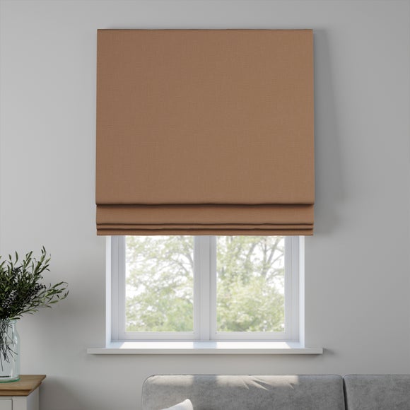 Lienna Made to Measure Roman Blind Lienna Mocha