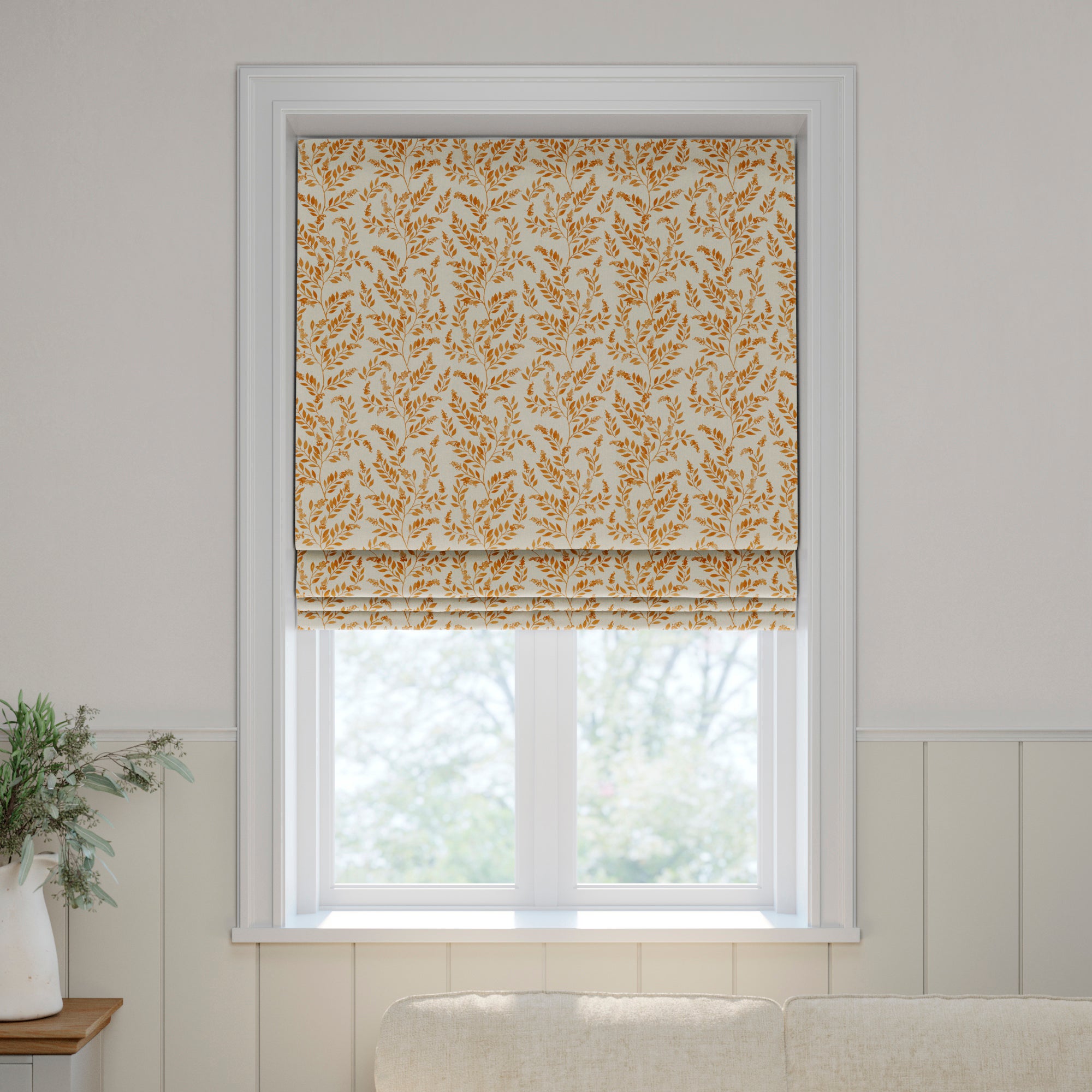 Emily Bond Delia Made to Measure Roman Blind Emily Bond Delia Ginger