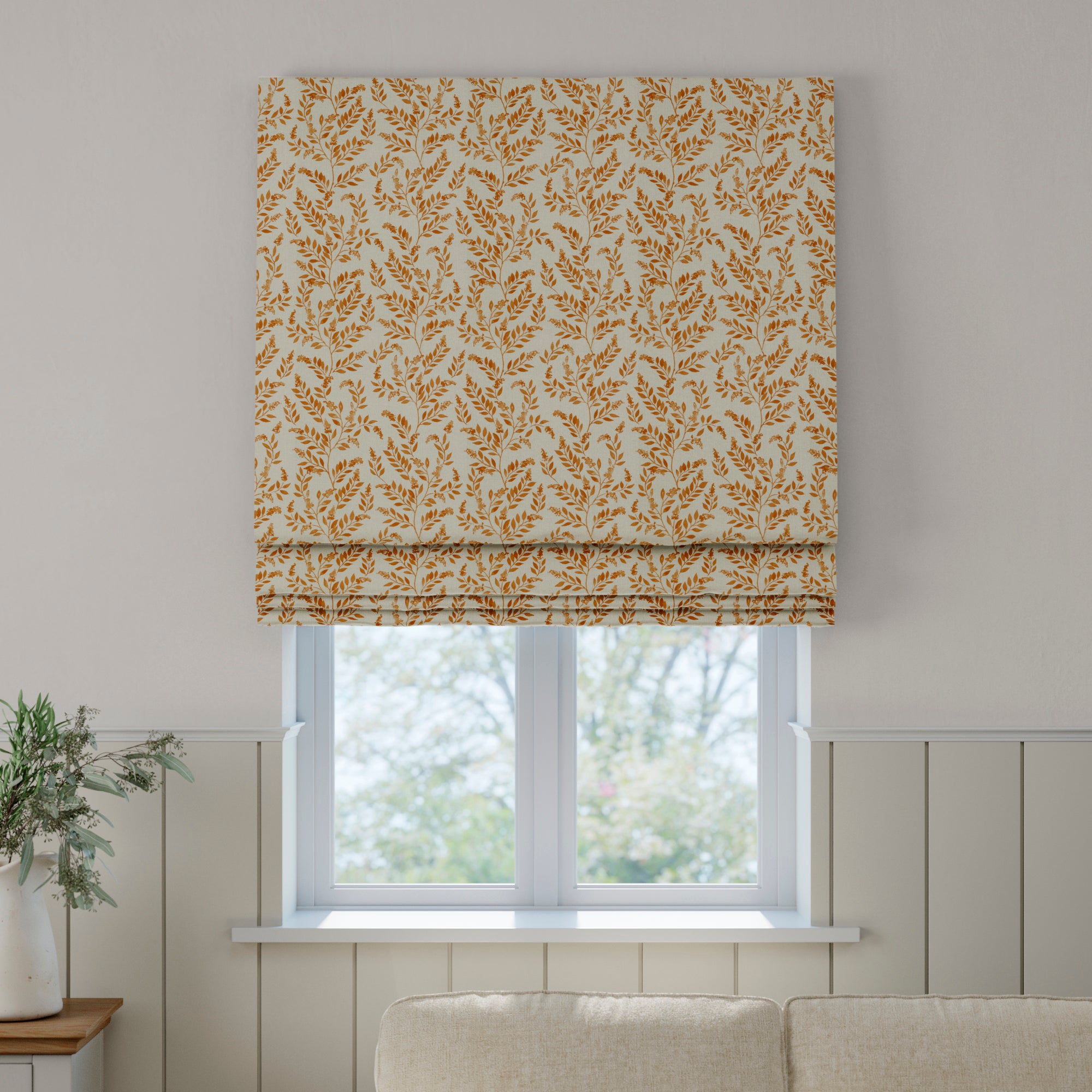 Emily Bond Delia Made to Measure Roman Blind Emily Bond Delia Ginger