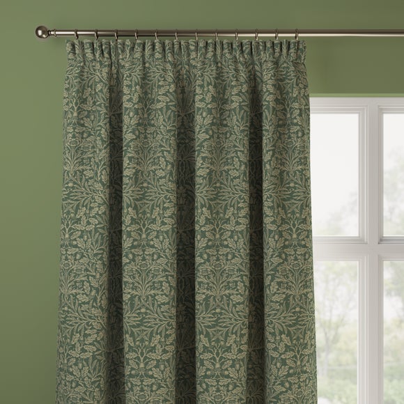 William Morris at Home Acorn Made to Measure Curtains William Morris Acorn Woven Forest