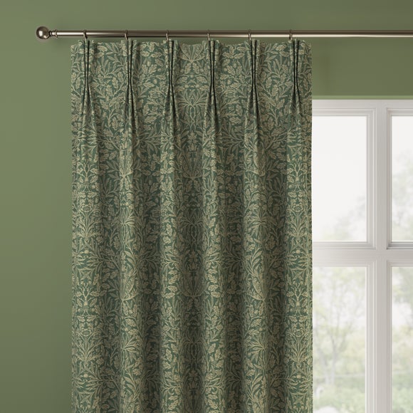 William Morris at Home Acorn Made to Measure Curtains William Morris Acorn Woven Forest