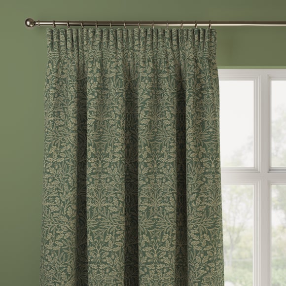William Morris at Home Acorn Made to Measure Curtains William Morris Acorn Woven Forest