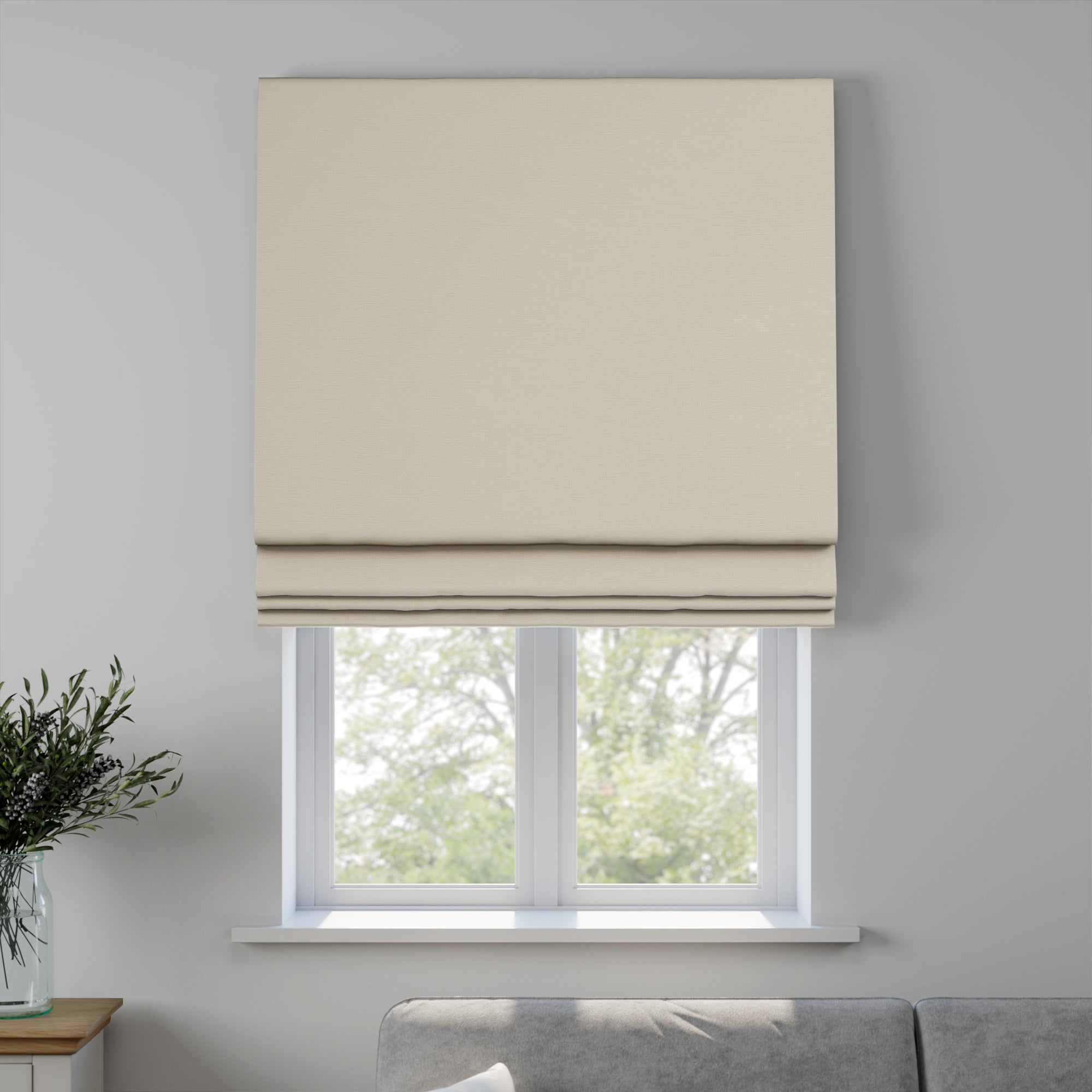 Lienna Made to Measure Roman Blind Lienna Moonstone