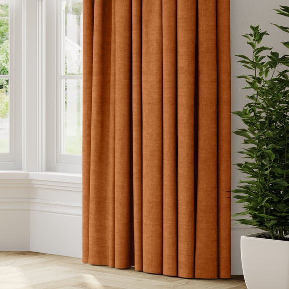 Luxury Velvet Made to Measure Curtains Lux Velvet Copper