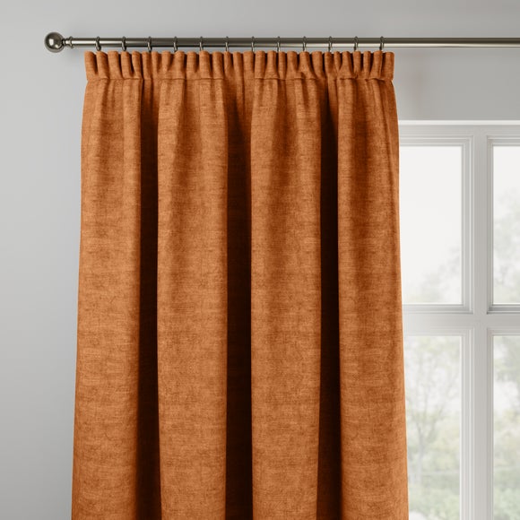 Luxury Velvet Made to Measure Curtains Lux Velvet Copper