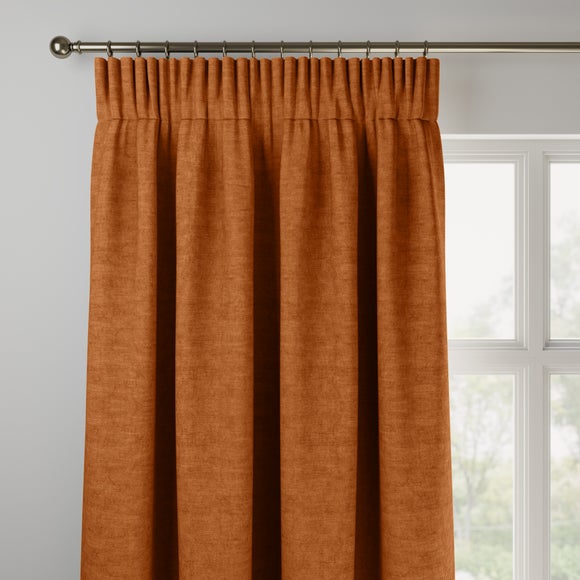Luxury Velvet Made to Measure Curtains Lux Velvet Copper