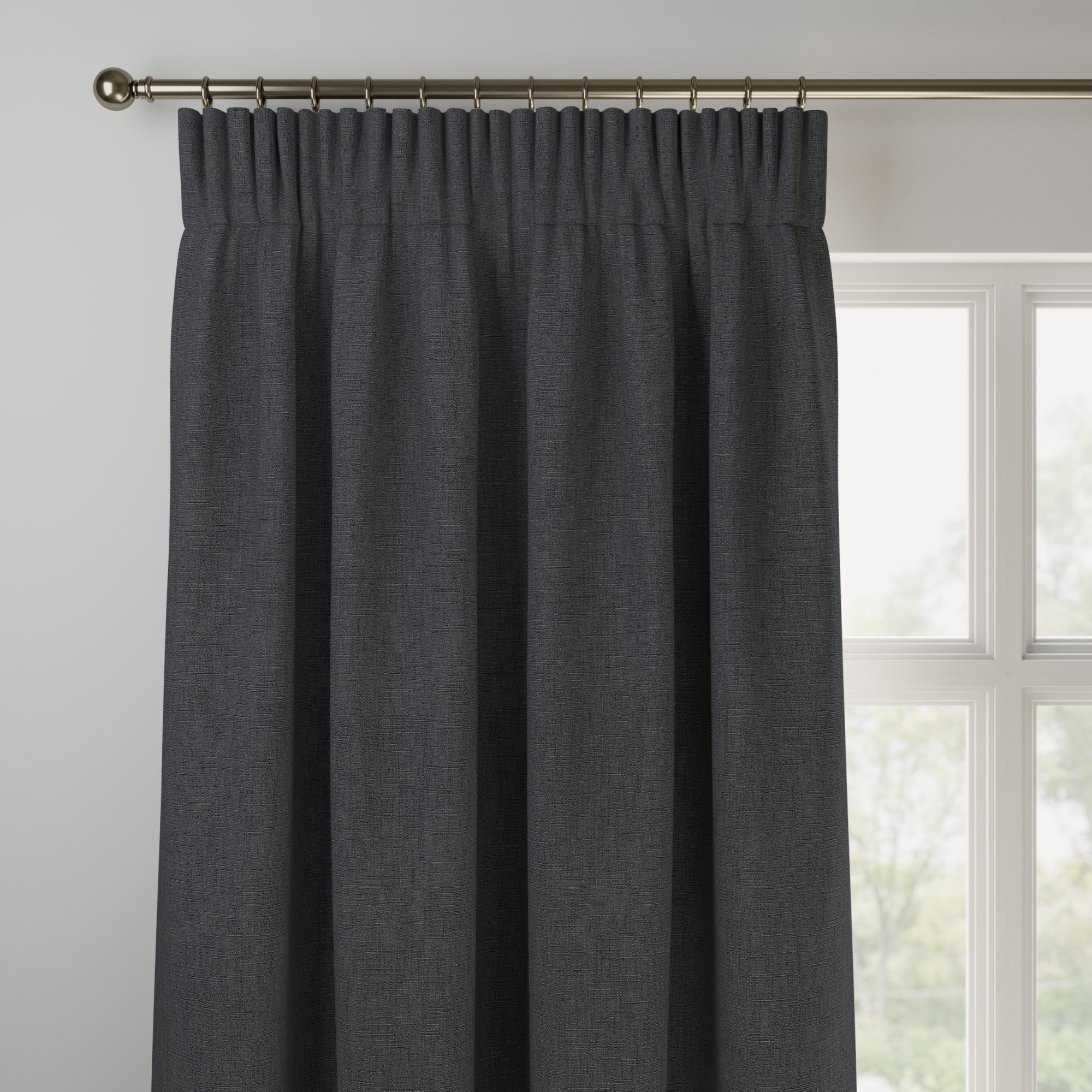 Lienna Made to Measure Curtains Lienna Charcoal