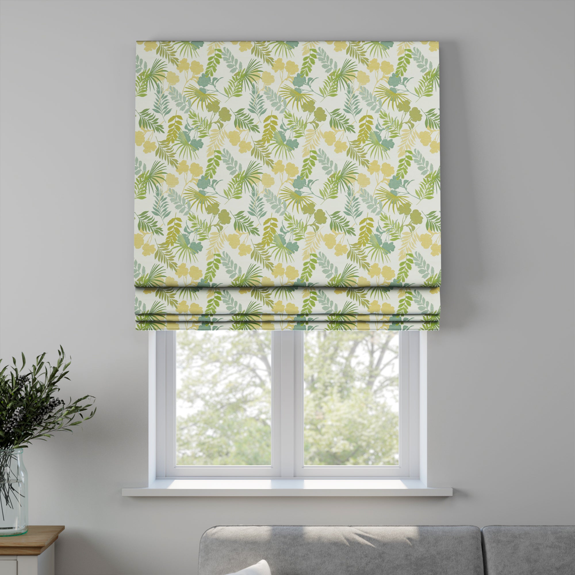 Tropical Made to Measure Roman Blind Tropical Pampas