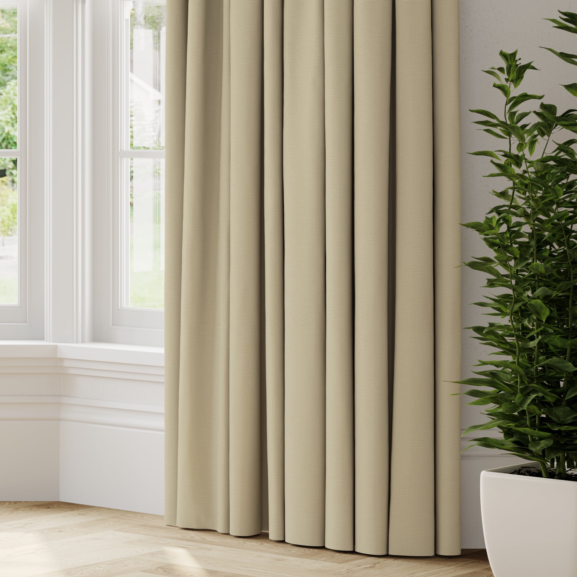 Lienna Made to Measure Curtains Lienna Natural