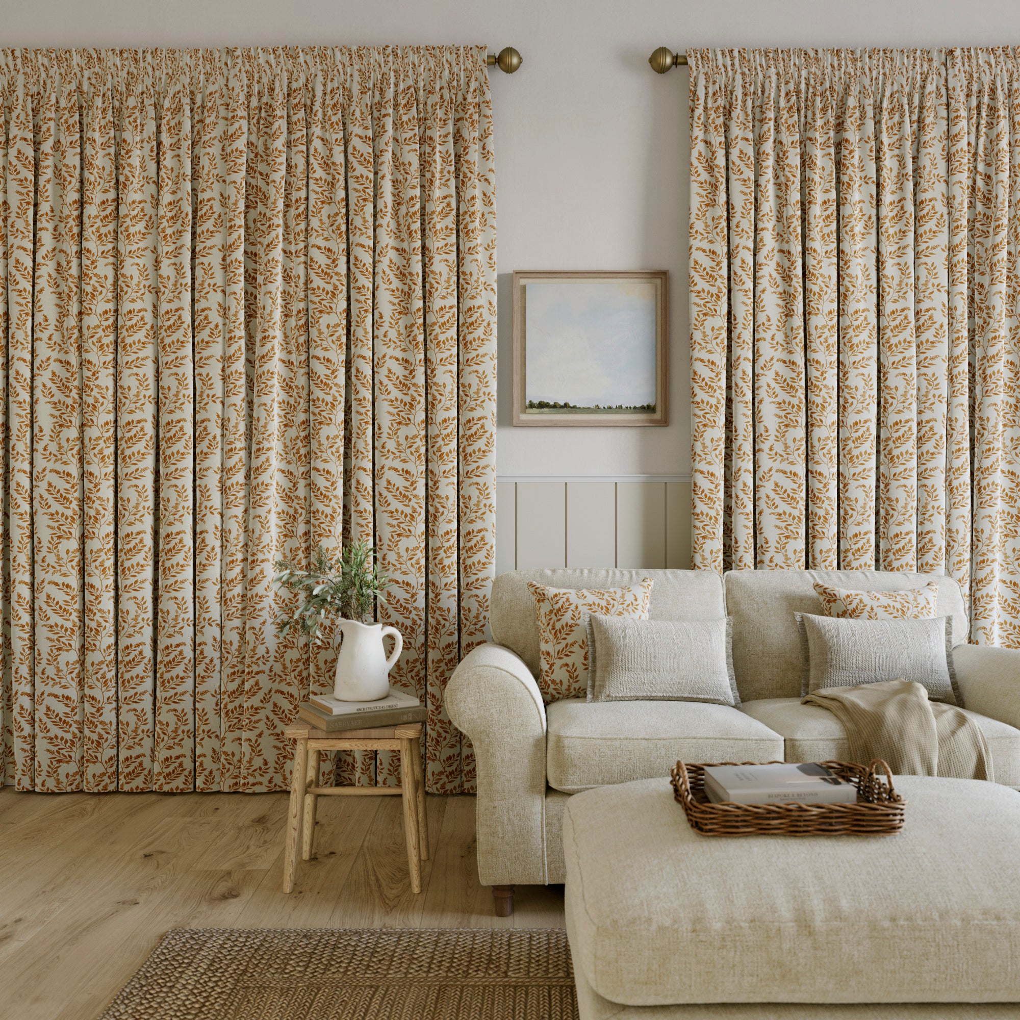 Emily Bond Delia Made to Measure Curtains Emily Bond Delia Ginger