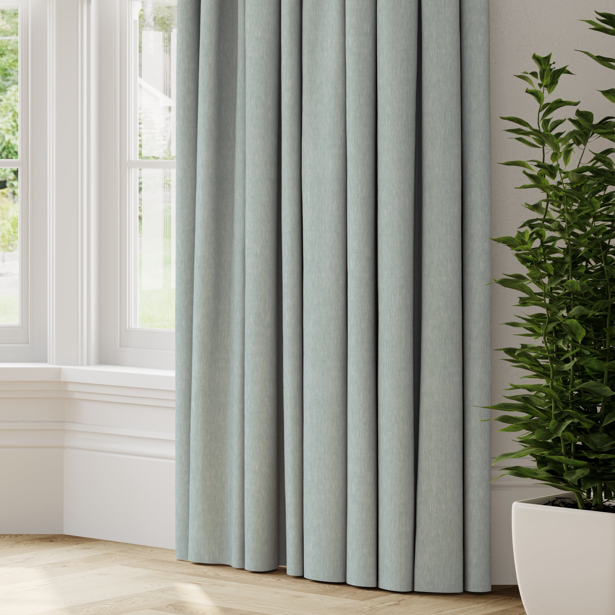 Christie Made to Measure Curtains Christie Chambray