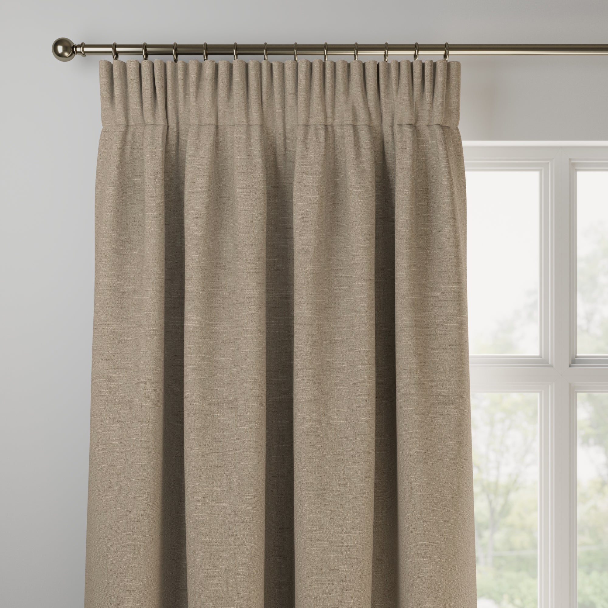 Lienna Made to Measure Curtains Lienna Mushroom