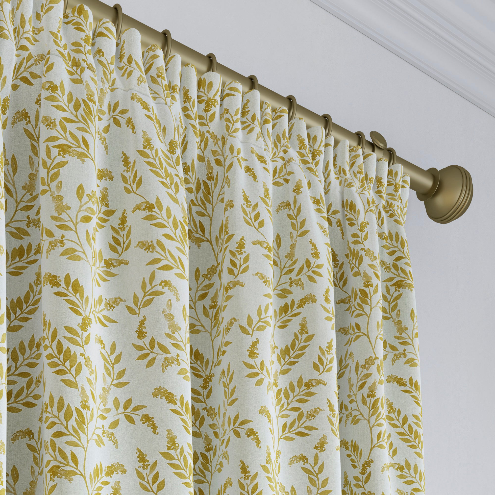 Emily Bond Delia Made to Measure Curtains Emily Bond Delia Ochre