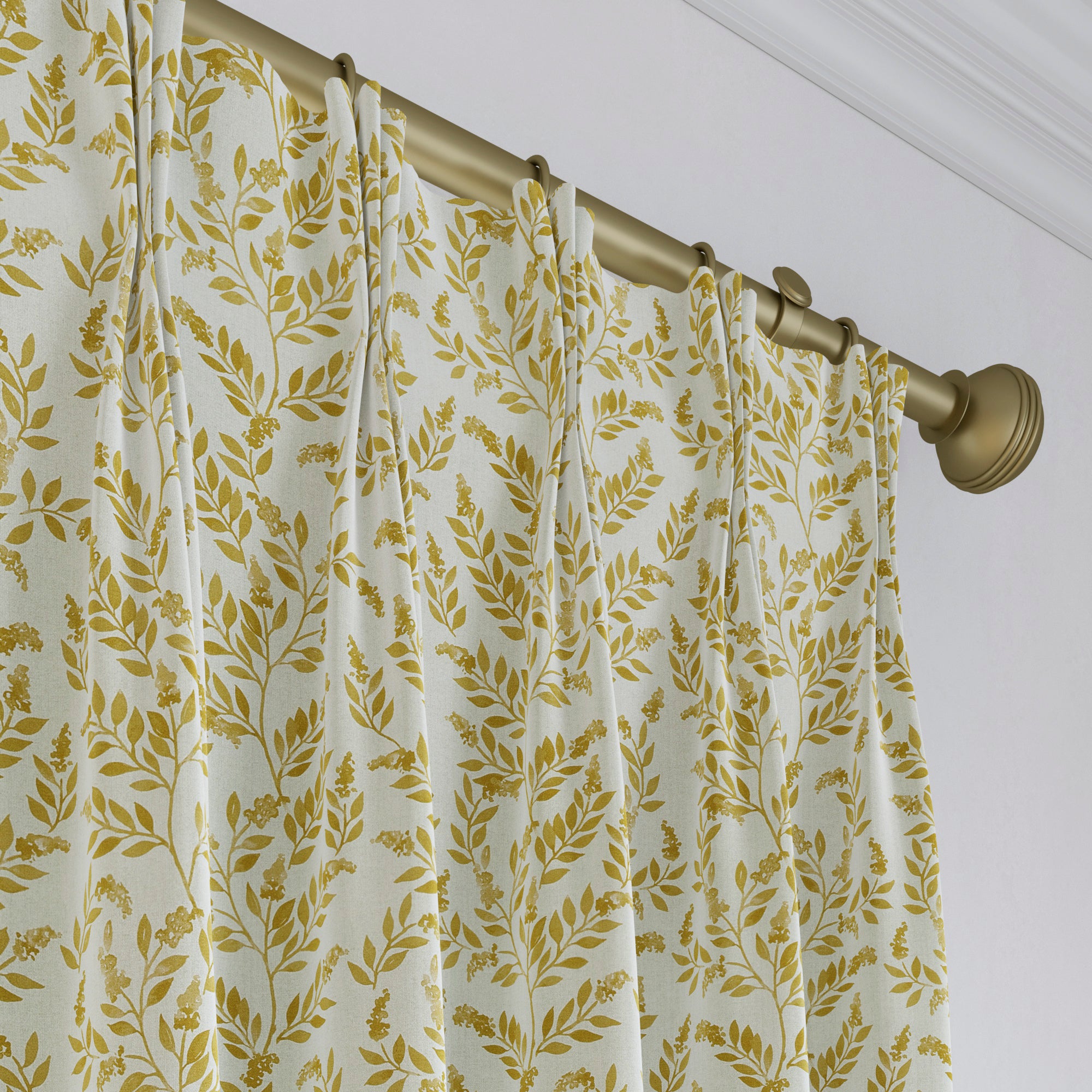 Emily Bond Delia Made to Measure Curtains Emily Bond Delia Ochre