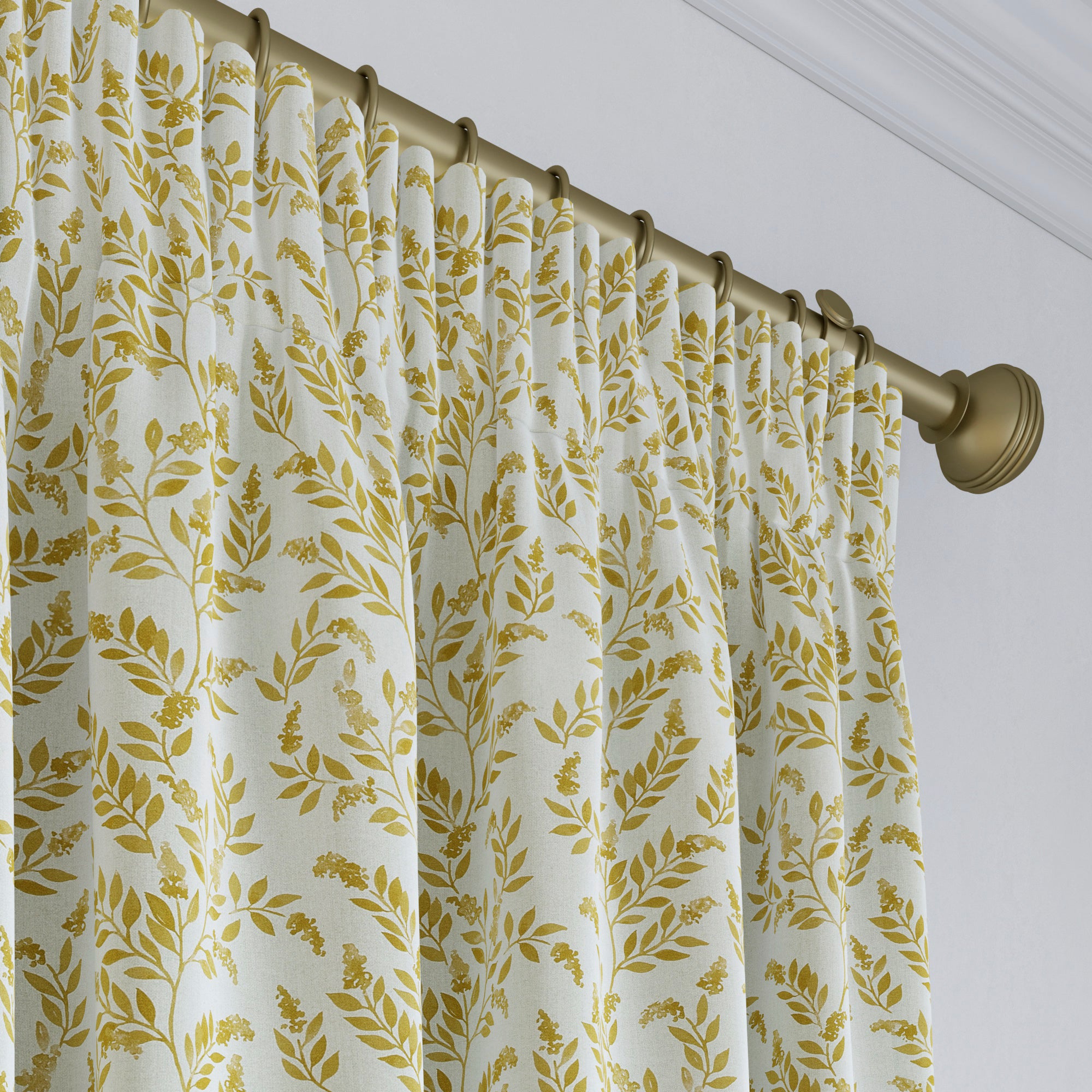 Emily Bond Delia Made to Measure Curtains Emily Bond Delia Ochre